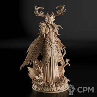 Описание картинки Winter Queen Фигурка (World of Warcraft) от GAS3TXD  по цене 4 200руб | Свободный Рынок Миниатюр - СРМ