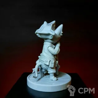 Описание картинки Тощий Шэгги | Коллекционная миниатюра 70 мм от Blood Carrot Knights по цене 1 350руб | Свободный Рынок Миниатюр - СРМ