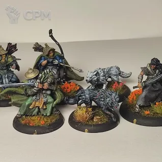 Описание картинки Open rebellion &amp; Tanaka от Алексей Г. по цене 8 000руб | Свободный Рынок Миниатюр - СРМ