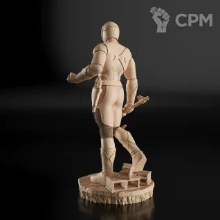 Описание картинки Black Ranger Фигурка (Power Rangers) от GAS3TXD  по цене 2 900руб | Свободный Рынок Миниатюр - СРМ