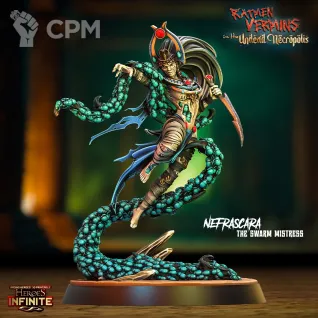 Описание картинки Tomb Kings Nefrascara от Barduck Miniatures по цене 369руб | Свободный Рынок Миниатюр - СРМ