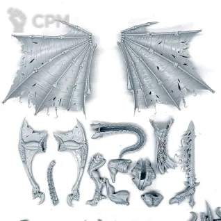Описание картинки Be'lakor, the Dark Master   belakor от Red Rooster по цене 5 127руб | Свободный Рынок Миниатюр - СРМ
