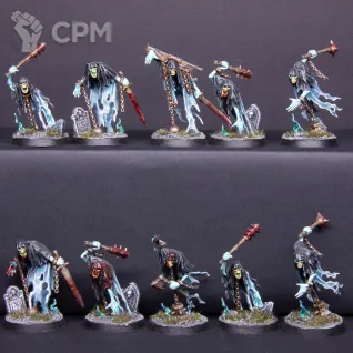 Описание картинки Chainrasp Hordes (10) Nighthaunt от Brushsinger по цене 6 064руб | Свободный Рынок Миниатюр - СРМ