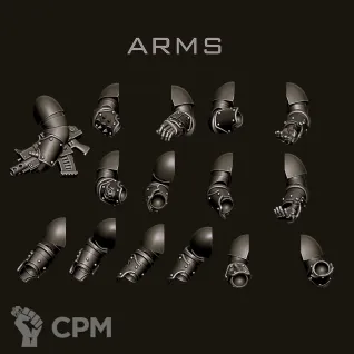Описание картинки Plague Marines (отряд 5 моделей) от Магазин Альфария по цене 725руб | Свободный Рынок Миниатюр - СРМ