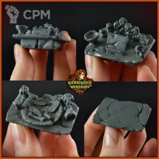 Описание картинки Алтарь со съемными крышками от Gabrigame_Terrain по цене 400руб | Свободный Рынок Миниатюр - СРМ