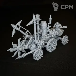Описание картинки Skullcracker от MrMetalHorror по цене 3 300руб | Свободный Рынок Миниатюр - СРМ
