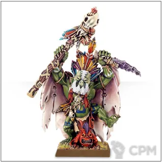 Описание картинки Wurrzag Da Great Green Prophet от OldHammer Мастерская по цене 350руб | Свободный Рынок Миниатюр - СРМ