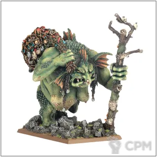 Описание картинки ORCS &amp; GOBLINS GIANT RIVER TROLL HAG (FW) от OldHammer Мастерская по цене 2 300руб | Свободный Рынок Миниатюр - СРМ