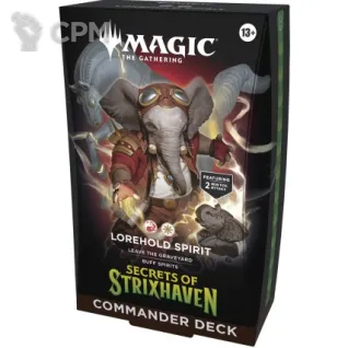Описание картинки Колода Commander MTG Secrets of Strixhaven Lorehold Spirit на английском языке от Дауран по цене 5 000руб | Свободный Рынок Миниатюр - СРМ