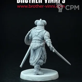 Описание картинки Ulrich the dragonslayer от Brother Vinni по цене 410руб | Свободный Рынок Миниатюр - СРМ