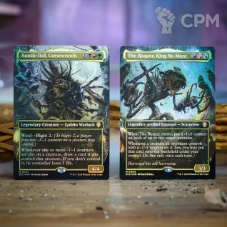 Описание картинки Колода Commander Magic: The Gathering Lorwyn Eclipsed Blight Curse на английском от Дауран по цене 5 500руб | Свободный Рынок Миниатюр - СРМ