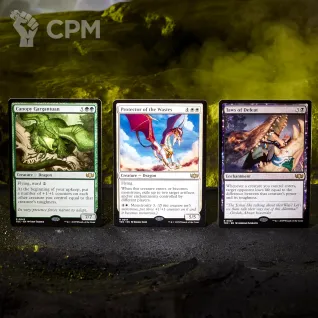 Описание картинки Колода MTG Commander - Abzan Armor Tarkir: Dragonstorm на английском языке от Дауран по цене 6 500руб | Свободный Рынок Миниатюр - СРМ