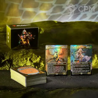 Описание картинки Колода MTG Commander - Abzan Armor Tarkir: Dragonstorm на английском языке от Дауран по цене 6 500руб | Свободный Рынок Миниатюр - СРМ