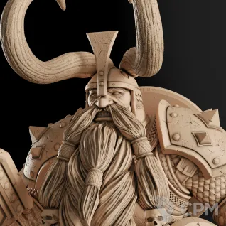 Описание картинки Muradin Bronzebeard Фигурка (World of Warcraft) от GAS3TXD  по цене 4 200руб | Свободный Рынок Миниатюр - СРМ