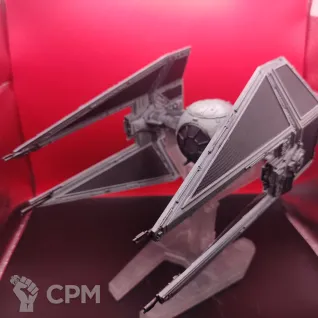 Описание картинки TIE Interceptor — имперский перехватчик от Жидкий Пират по цене 8 500руб | Свободный Рынок Миниатюр - СРМ
