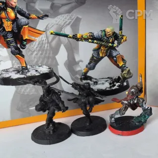 Описание картинки Yu Jing Shaolin Warrior Monks от HonourableFOX по цене 1 500руб | Свободный Рынок Миниатюр - СРМ
