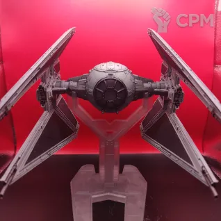 Описание картинки TIE Interceptor — имперский перехватчик от Жидкий Пират по цене 8 500руб | Свободный Рынок Миниатюр - СРМ