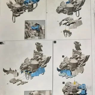 Описание картинки Big Mek Dakkarig от aldger по цене 3 800руб | Свободный Рынок Миниатюр - СРМ