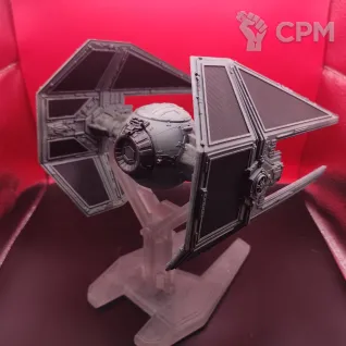 Описание картинки TIE Interceptor — имперский перехватчик от Жидкий Пират по цене 8 500руб | Свободный Рынок Миниатюр - СРМ