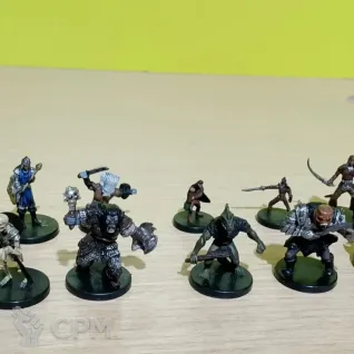 Описание картинки Dnd миниатюры  12 штук, оригинальные Wizards от  по цене 4 000руб | Свободный Рынок Миниатюр - СРМ