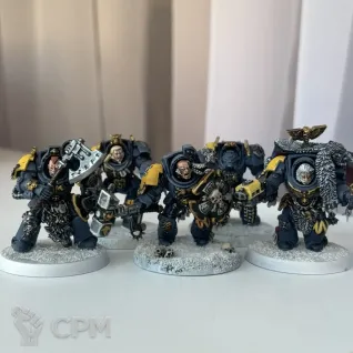 Описание картинки Wolf guard terminators от  по цене 2 200руб | Свободный Рынок Миниатюр - СРМ