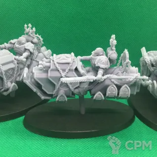 Описание картинки Black Templar Outriders от Templar Forge по цене 1 498руб | Свободный Рынок Миниатюр - СРМ