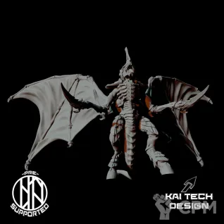 Описание картинки Winged tyranid prime от Kapers Point по цене 675руб | Свободный Рынок Миниатюр - СРМ