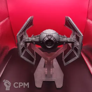 Описание картинки TIE Interceptor — имперский перехватчик от Жидкий Пират по цене 8 500руб | Свободный Рынок Миниатюр - СРМ