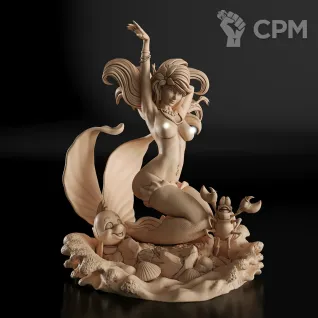 Описание картинки The Little Mermaid Фигурка (Disney) от GAS3TXD  по цене 3 600руб | Свободный Рынок Миниатюр - СРМ