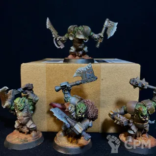 Описание картинки Underworlds Ironjawz Ironskull's Boyz (Ориг) от User15684 по цене 3 000руб | Свободный Рынок Миниатюр - СРМ