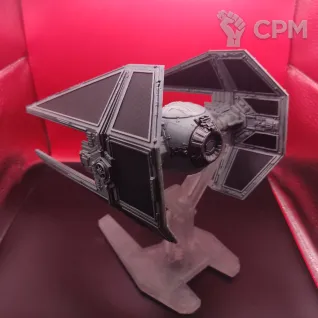 Описание картинки TIE Interceptor — имперский перехватчик от Жидкий Пират по цене 8 500руб | Свободный Рынок Миниатюр - СРМ
