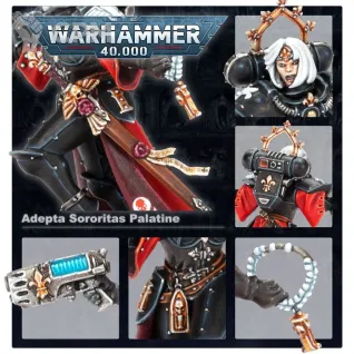 Описание картинки ADEPTA SORORITAS: PALATINE от Магазин Хобби по цене 2 800руб | Свободный Рынок Миниатюр - СРМ