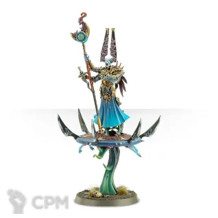 Описание картинки Gaunt Summoner on Disc of Tzeentch от ВАХА WORKSHOP по цене 250руб | Свободный Рынок Миниатюр - СРМ