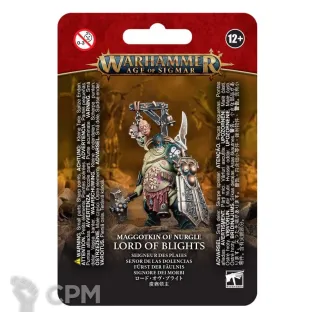 Описание картинки Набор миниатюр Warhammer Age of Sigmar Maggotkin of Nurgle Lord of Blights от Дауран по цене 3 000руб | Свободный Рынок Миниатюр - СРМ