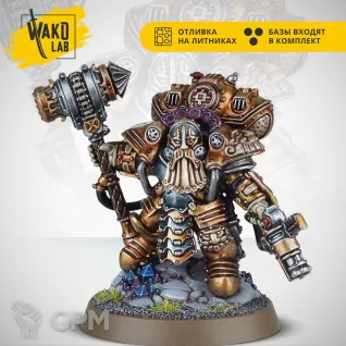 Описание картинки Arkanaut Admiral от Wako Lab (Recast) по цене 690руб | Свободный Рынок Миниатюр - СРМ