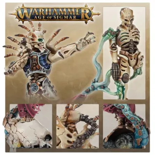 Описание картинки Набор миниатюр Warhammer Age of Sigmar Ossiarch Bonereapers Mortisan Boneshaper от Дауран по цене 2 700руб | Свободный Рынок Миниатюр - СРМ