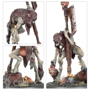 Описание картинки Набор миниатюр Warhammer Age of Sigmar Flesh-Eater Courts Royal Decapitator от Дауран по цене 3 500руб | Свободный Рынок Миниатюр - СРМ