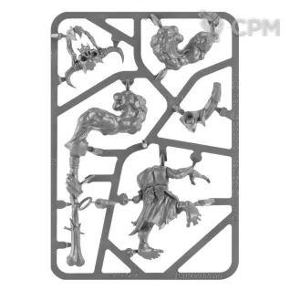 Описание картинки Набор миниатюр Warhammer Age of Sigmar Orrukk Warclans Orruk Weirdnob Shaman от Дауран по цене 3 500руб | Свободный Рынок Миниатюр - СРМ