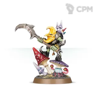 Описание картинки Gloomspite Gitz Loonboss оригинал от Orc по цене 2 440руб | Свободный Рынок Миниатюр - СРМ