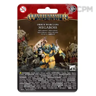 Описание картинки Набор миниатюр Warhammer Age of Sigmar Orrukk Warclans Orruk Megaboss от Дауран по цене 3 800руб | Свободный Рынок Миниатюр - СРМ