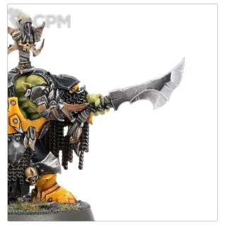 Описание картинки Набор миниатюр Warhammer Age of Sigmar Orrukk Warclans Ardboy Big Boss от Дауран по цене 3 500руб | Свободный Рынок Миниатюр - СРМ