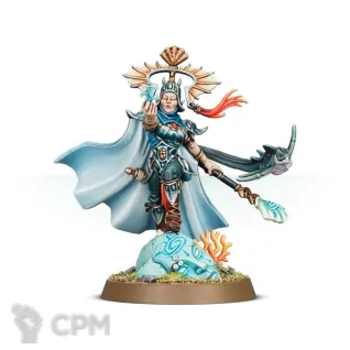 Описание картинки Набор миниатюр Warhammer Age of Sigmar Idoneth Deepkin Isharann Tidecaster от Дауран по цене 3 000руб | Свободный Рынок Миниатюр - СРМ