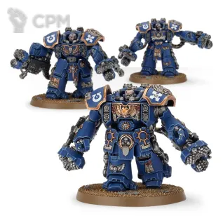 Описание картинки Набор миниатюр Warhammer 40000 Space Marines Centurion Assault Squad от Дауран по цене 7 000руб | Свободный Рынок Миниатюр - СРМ