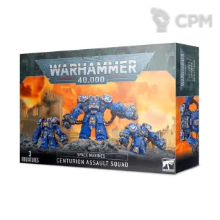 Описание картинки Набор миниатюр Warhammer 40000 Space Marines Centurion Assault Squad от Дауран по цене 7 000руб | Свободный Рынок Миниатюр - СРМ