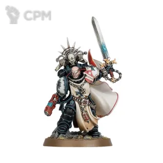 Описание картинки Black Templars Marshal от ВАХА WORKSHOP по цене 150руб | Свободный Рынок Миниатюр - СРМ