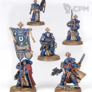 Описание картинки Warhammer 40k: Space Marines Battleforce - Iron Halo Strike Force от warp store по цене 4 800руб | Свободный Рынок Миниатюр - СРМ