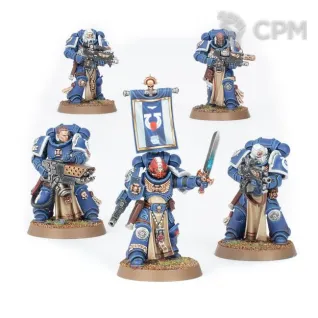 Описание картинки Warhammer 40k: Space Marines Battleforce - Iron Halo Strike Force от warp store по цене 4 800руб | Свободный Рынок Миниатюр - СРМ