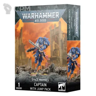 Описание картинки Набор миниатюр Warhammer 40000 Space Marines Captain with Jump Pack от Дауран по цене 3 700руб | Свободный Рынок Миниатюр - СРМ