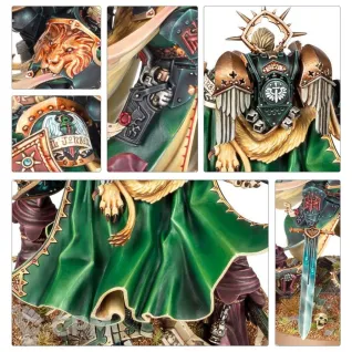 Описание картинки DARK ANGELS LION EL'JOHNSON от Магазин Хобби по цене 5 800руб | Свободный Рынок Миниатюр - СРМ