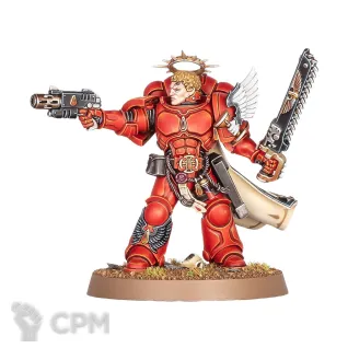 Описание картинки Blood Angels Captain от Mekboy Workshop по цене 400руб | Свободный Рынок Миниатюр - СРМ